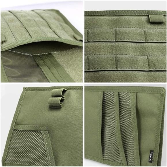 Molle Visor Panel Organizer, Tactical Car Visor Cover, Compatible Vehicle Visor - Picture 5 of 5
